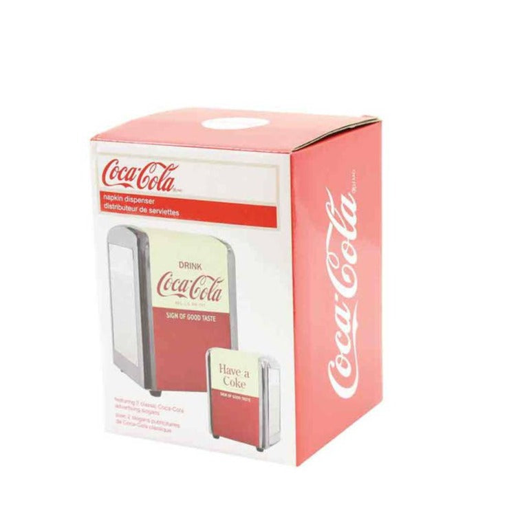 Nostalgic Coca-Cola Half Size Napkin Dispenser