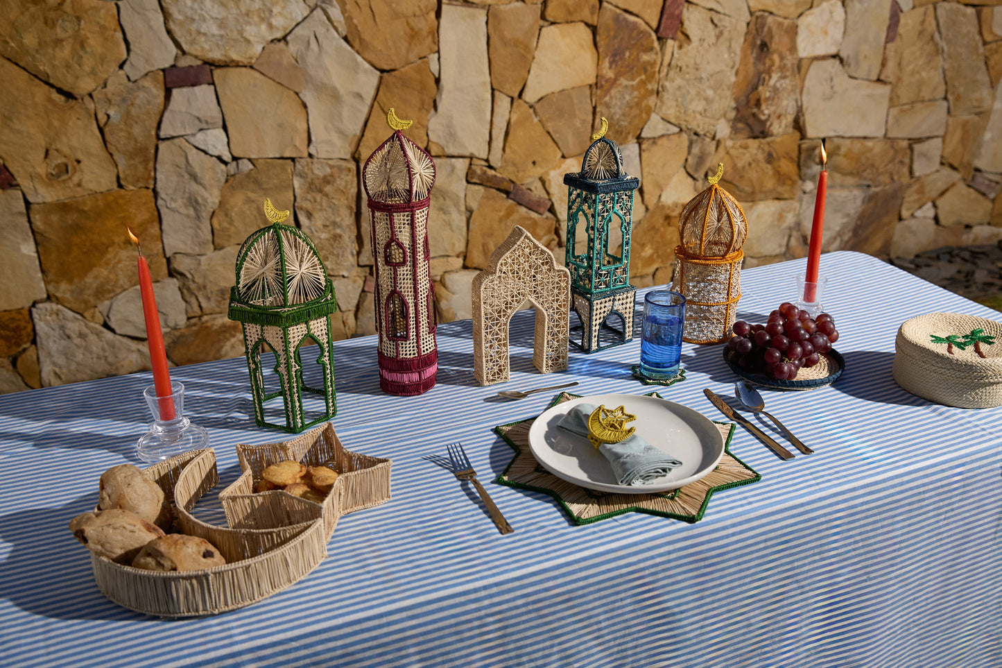 Moon and Star Tray Set - Osadia Concept Store