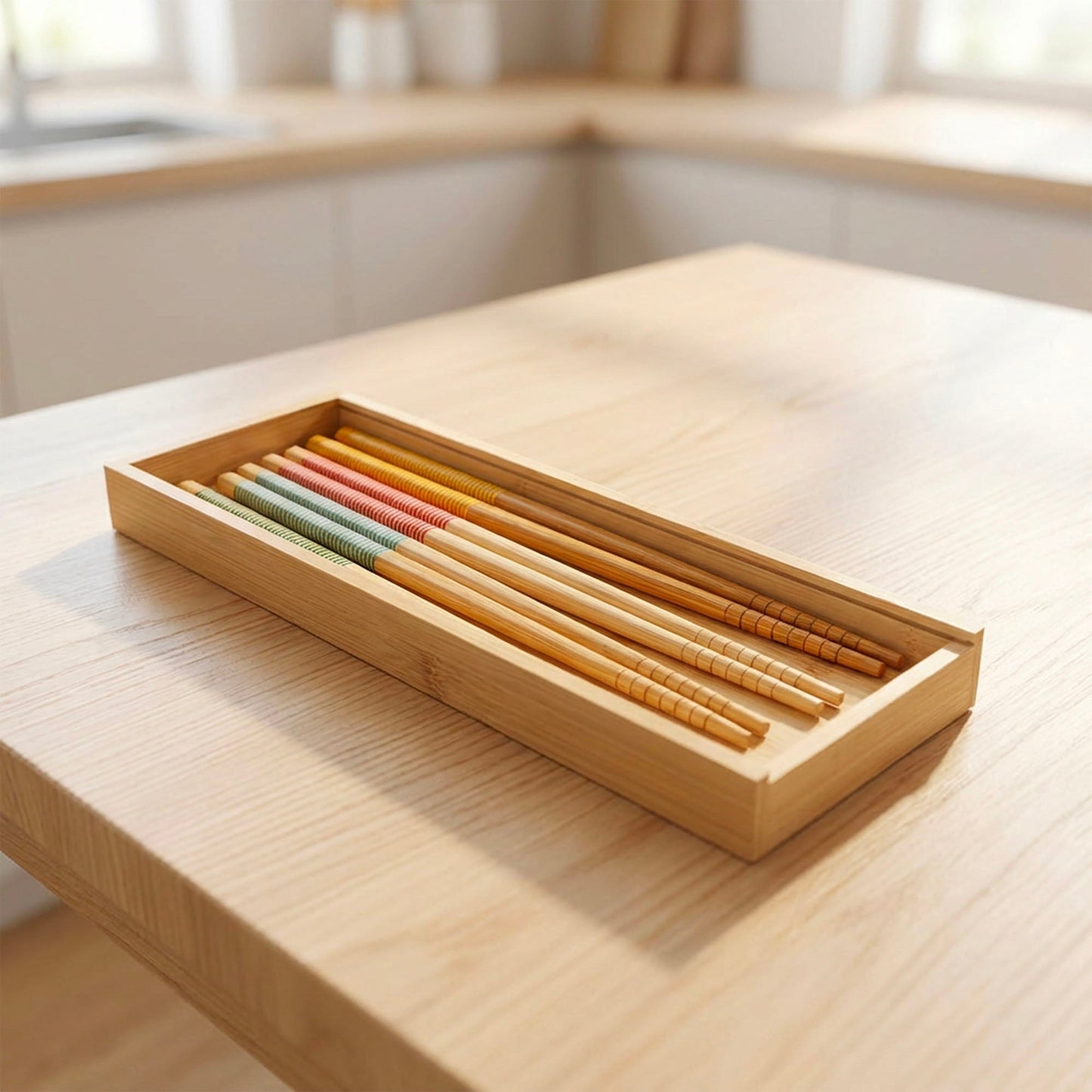 Bamboo Chopstick Box - Large