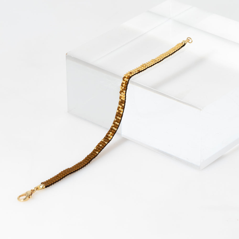 Ithemba Glass Beaded Bracelet | Clay Pot
