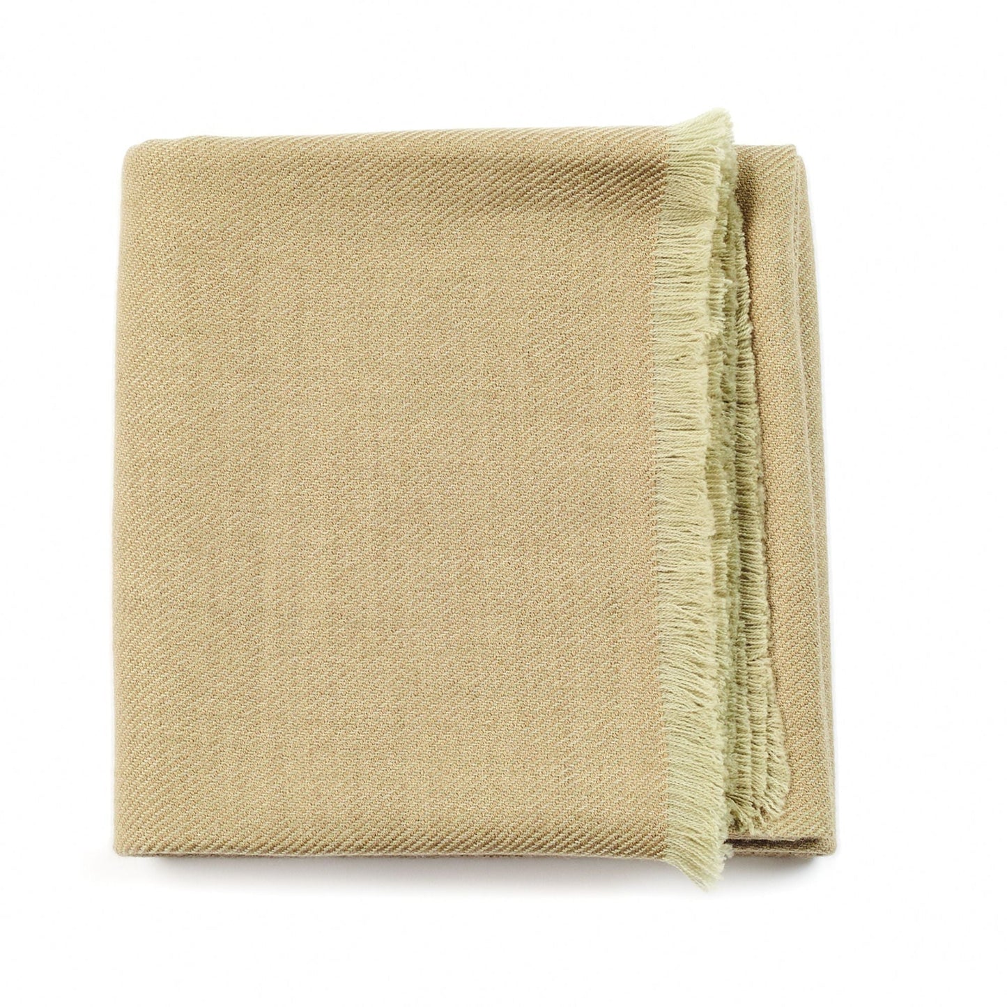 Haze Green Merino Handloom Throw
