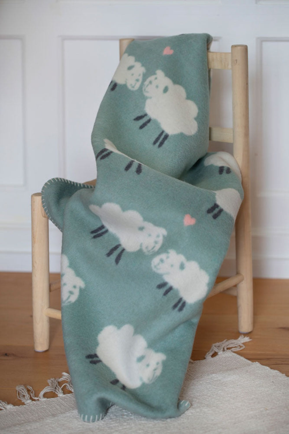 MILA Baby Blanket "Sheep Allover"