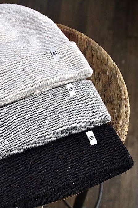 Confetti Easy Fit Fine Gauge Upcycled Cotton Beanie - S/M and L/XL