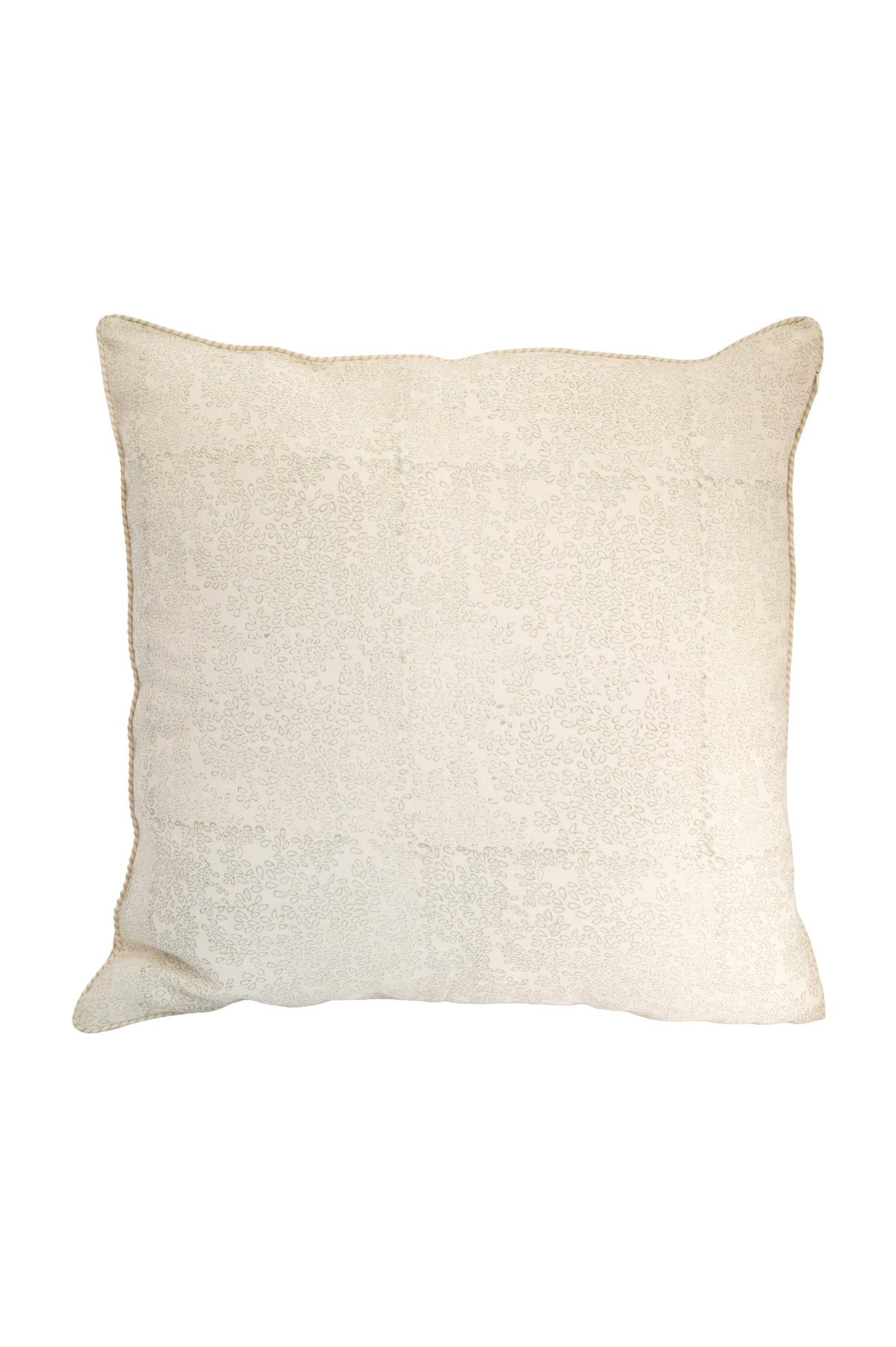 Rain Drop - Hand Block Printed Pillow Cover