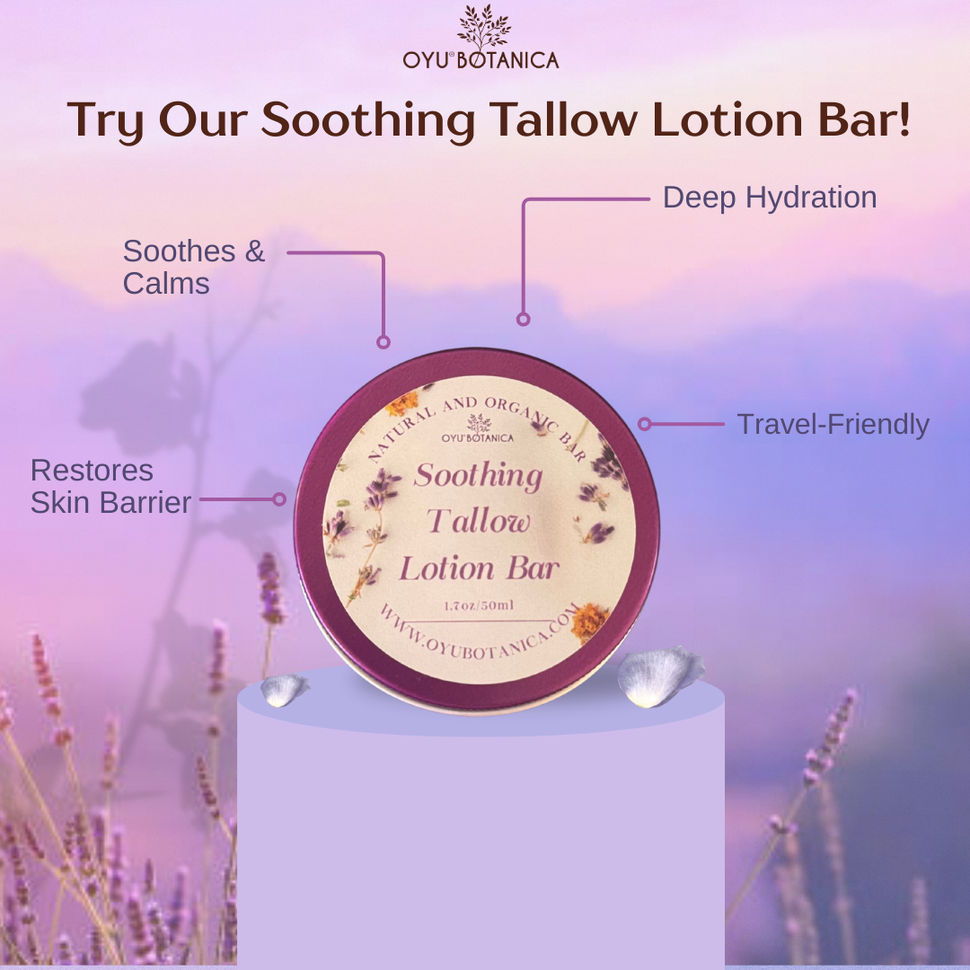 Tallow Lotion Bar (Lavender)