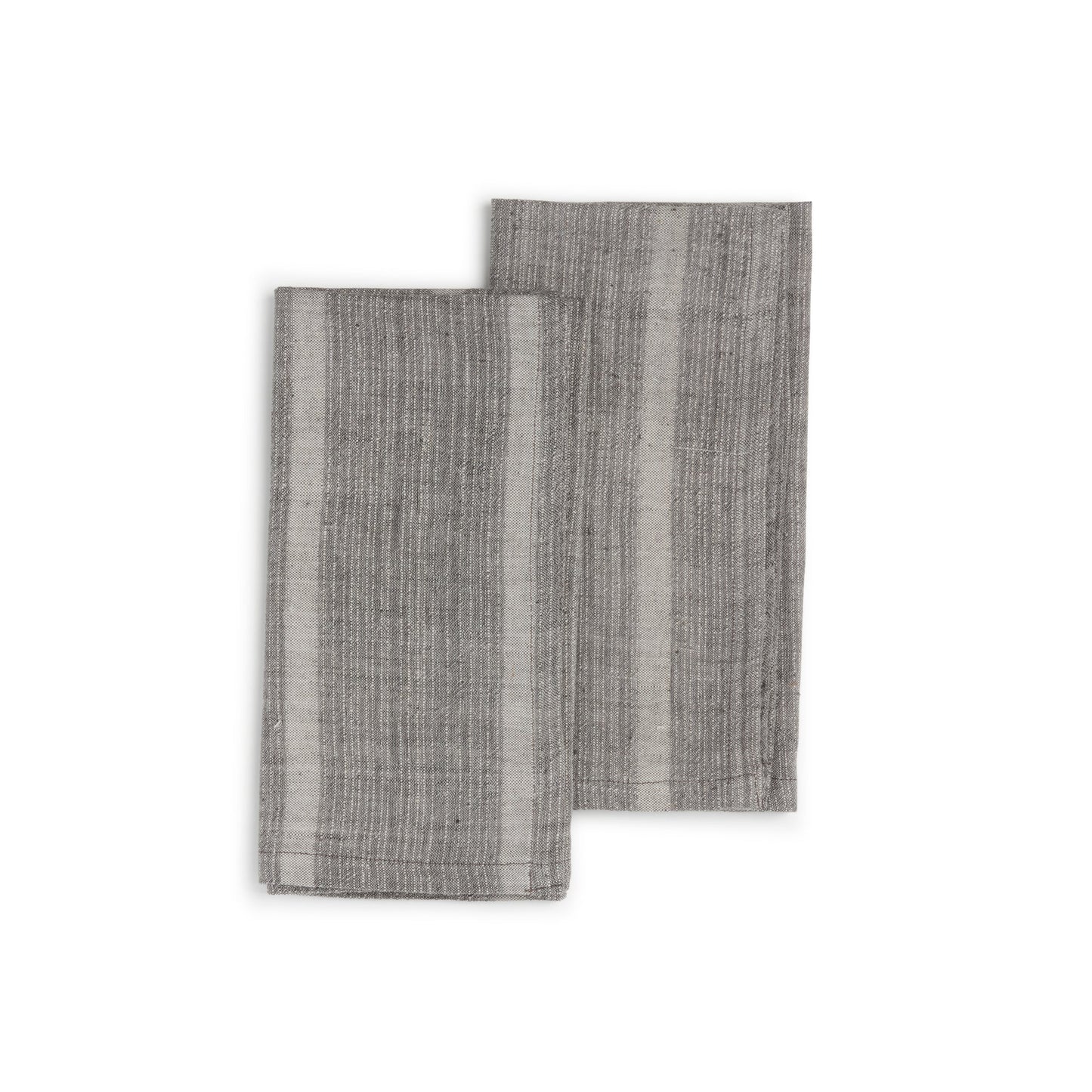 BELIEVE Handwoven Organic Cotton Napkins – Set of 2. Cotton – Fair Trade – Artisan Made