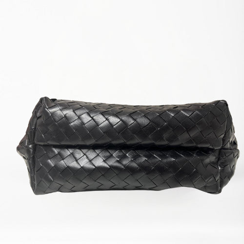 Woven Leather Shoulder Bag