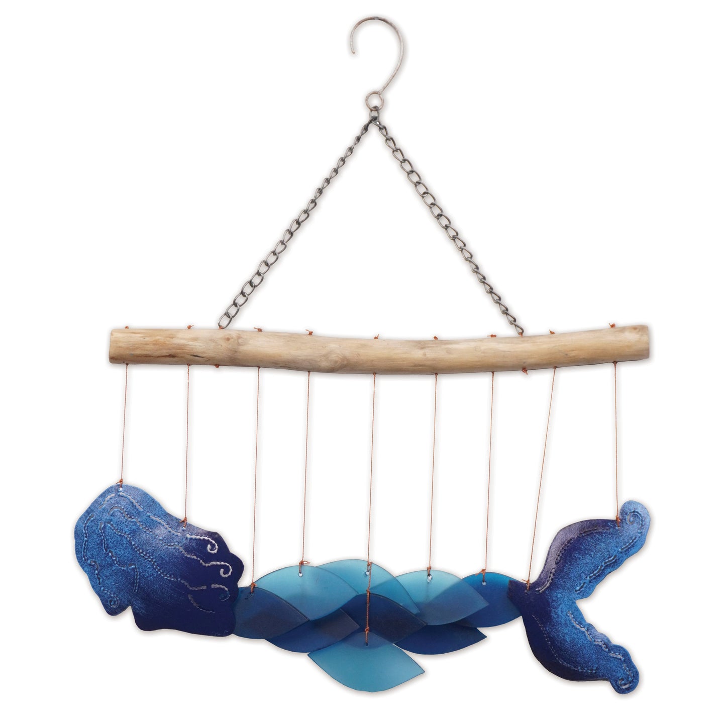 Bali Mermaid Glass Chime