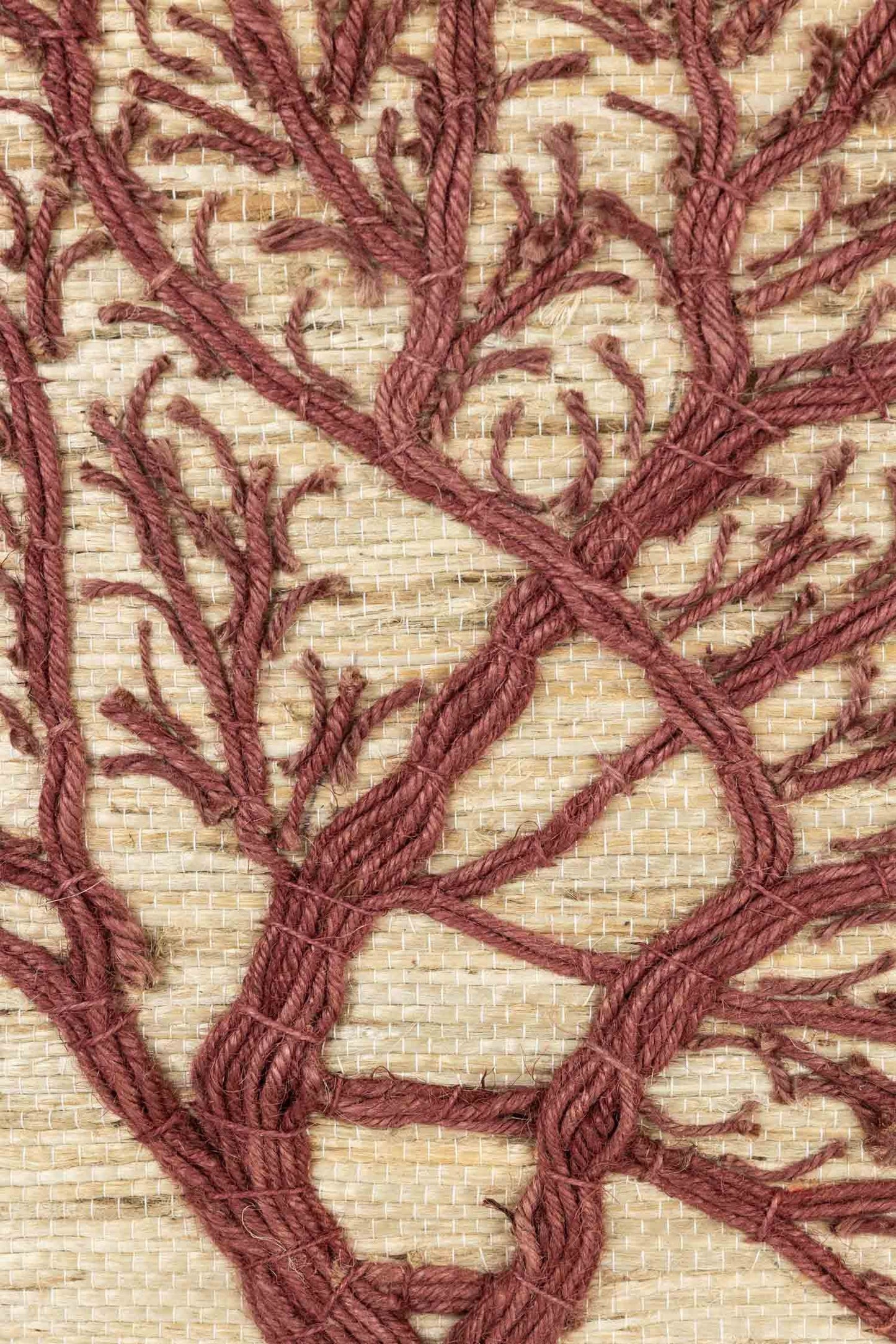Jute Tree of Life Wall Hanging