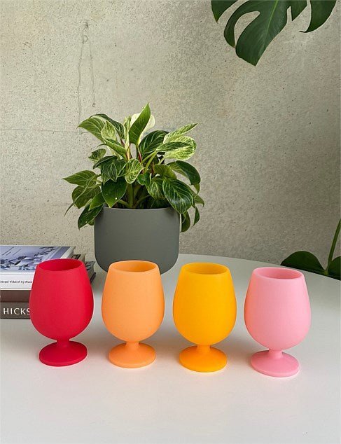 summer | stemm | silicone unbreakable wine glasses