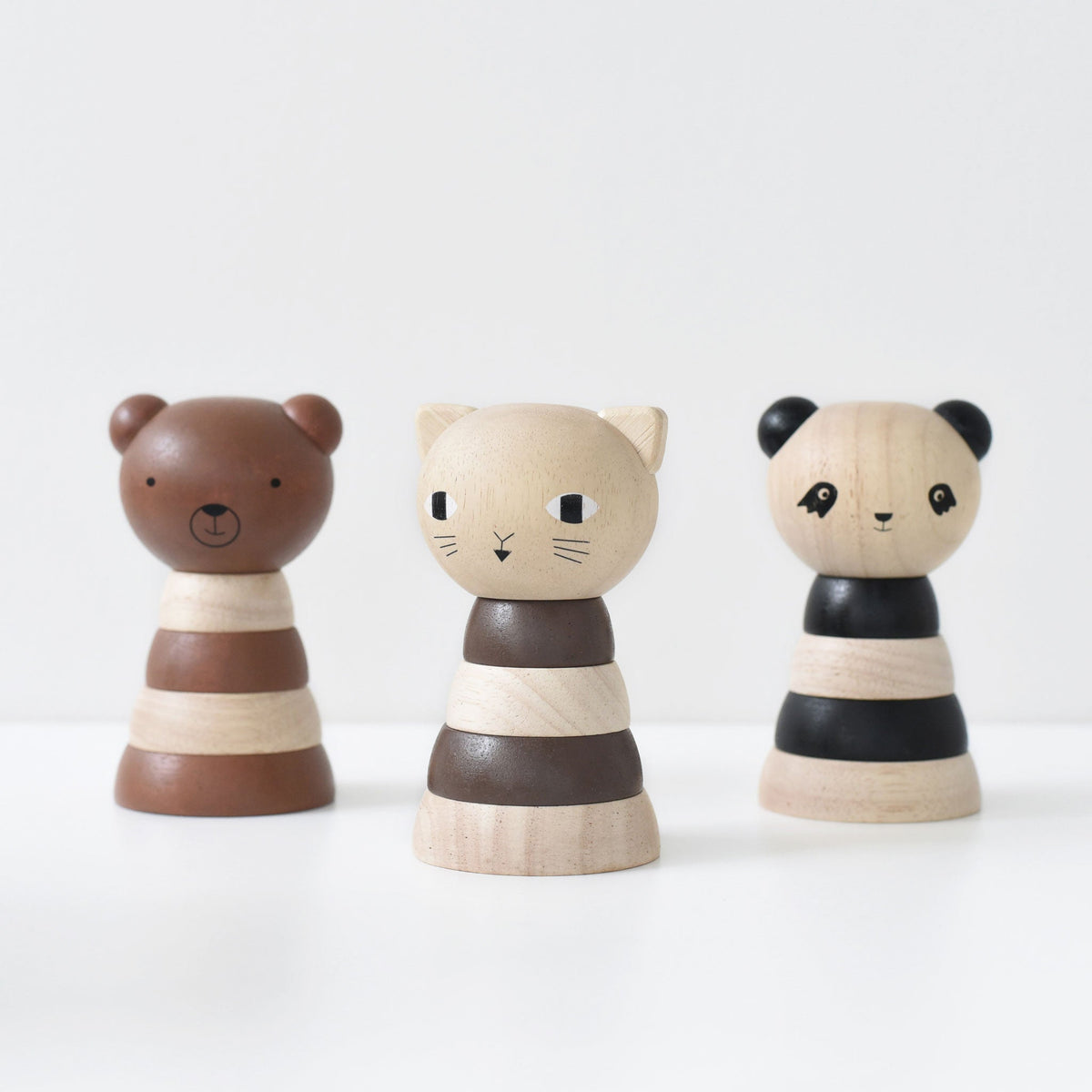 Wood Stacker - Panda - Osadia Concept Store