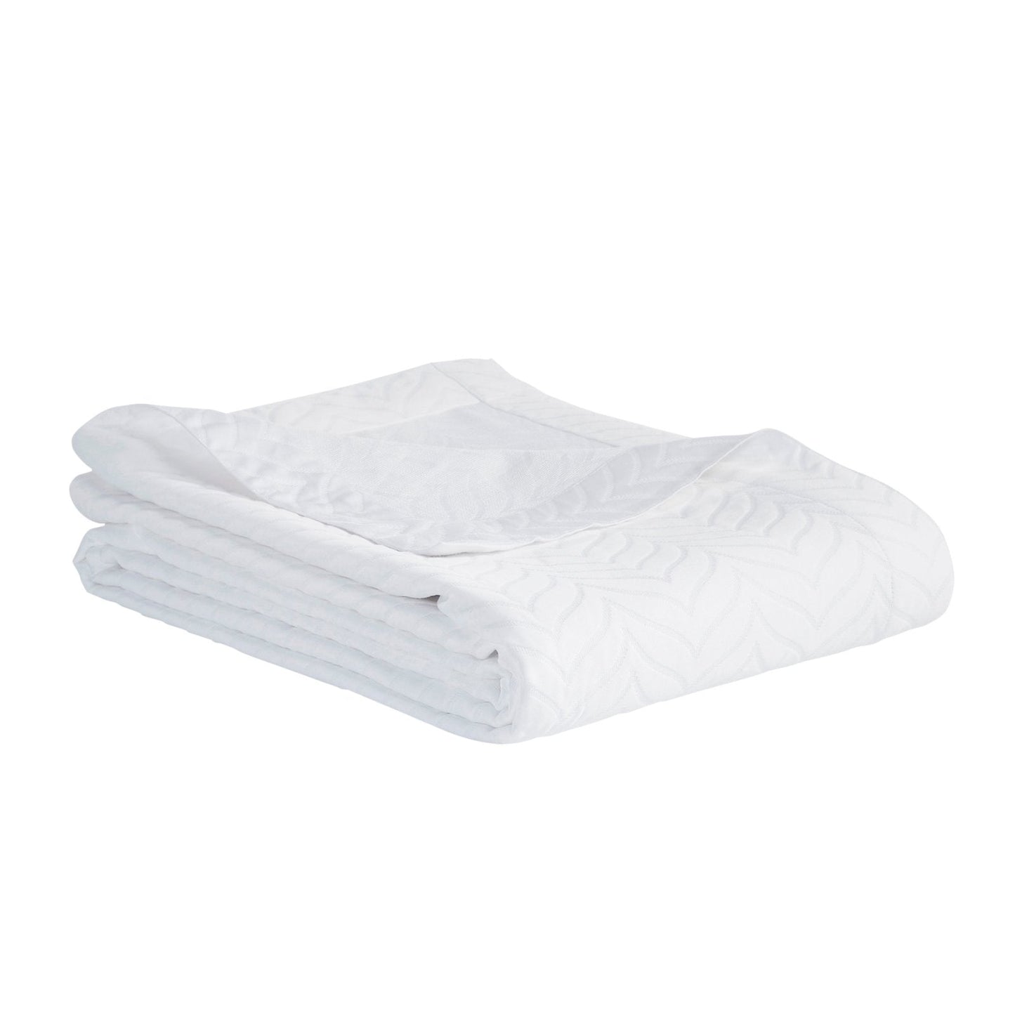 Casablanca Chevron Matelasse Coverlet