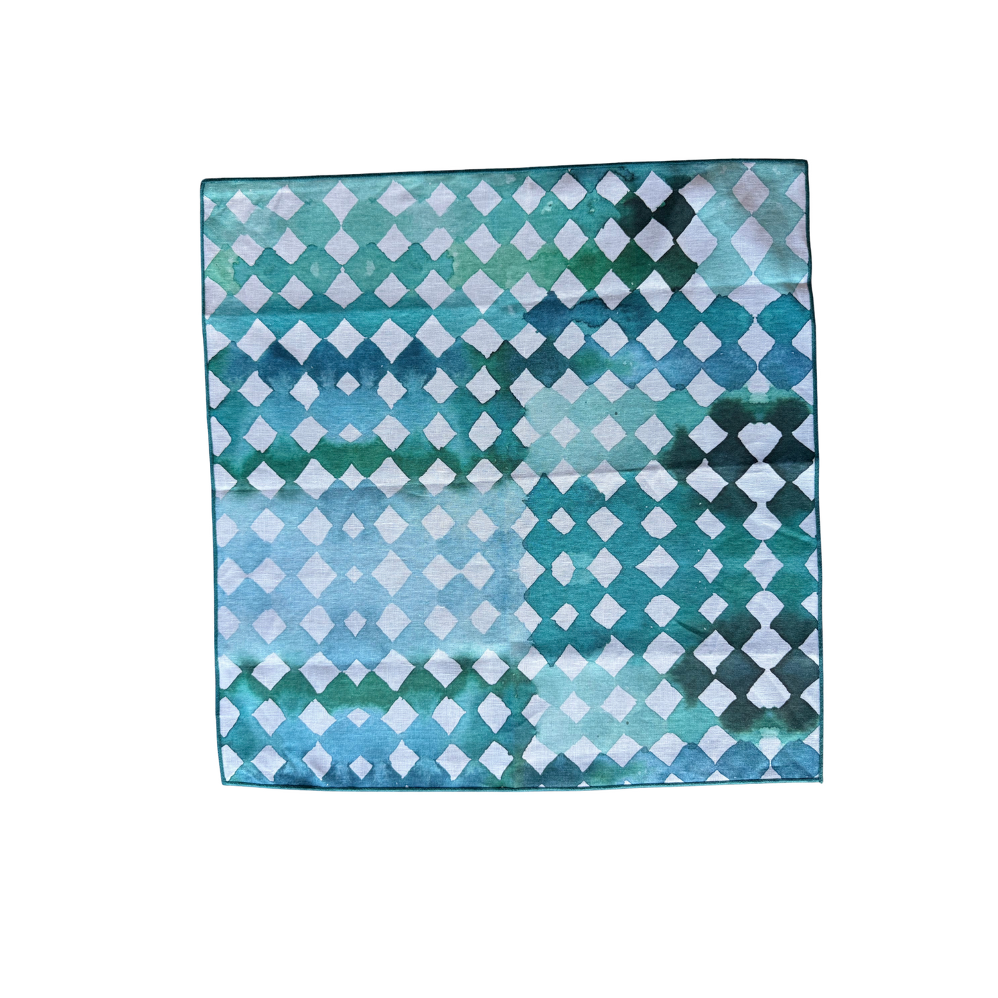 S/4 Blue Diamond Napkin