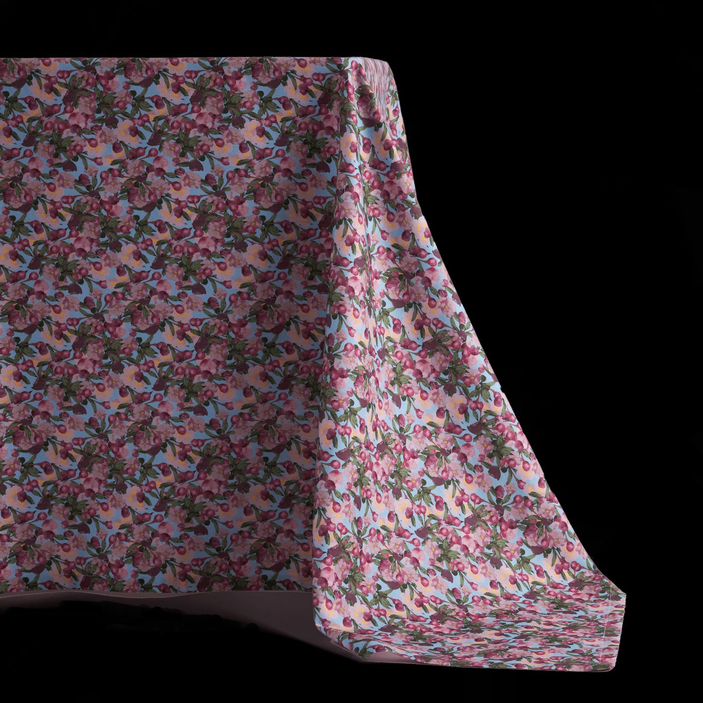 Tablecloth Romance is Dead Blue