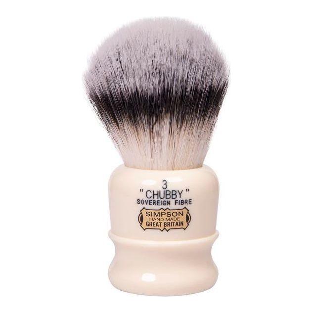 Simpson Chubby 3 Sovereign Grade Synthetic Fibre Shaving Brush