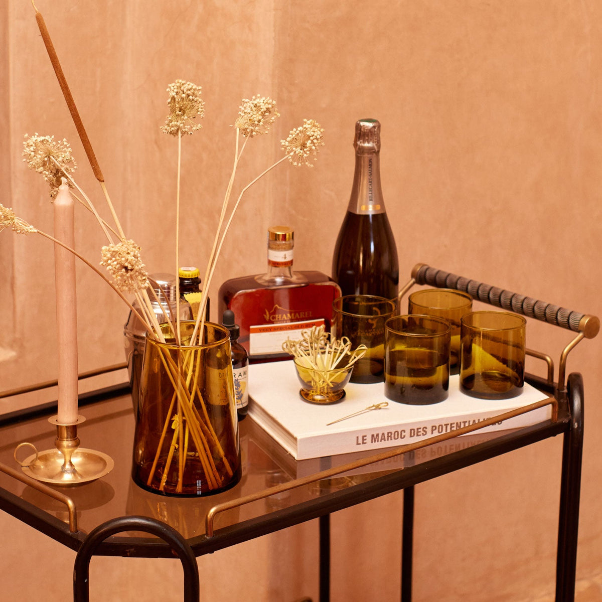 Moroccan Handblown Classic Short Glass