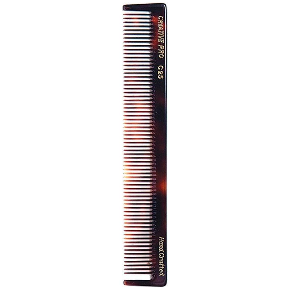 C25 Styling & Cutting 7.5 Inch Tortoise Comb