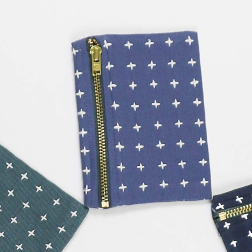 Coin Purse | Slate Cross-Stitch