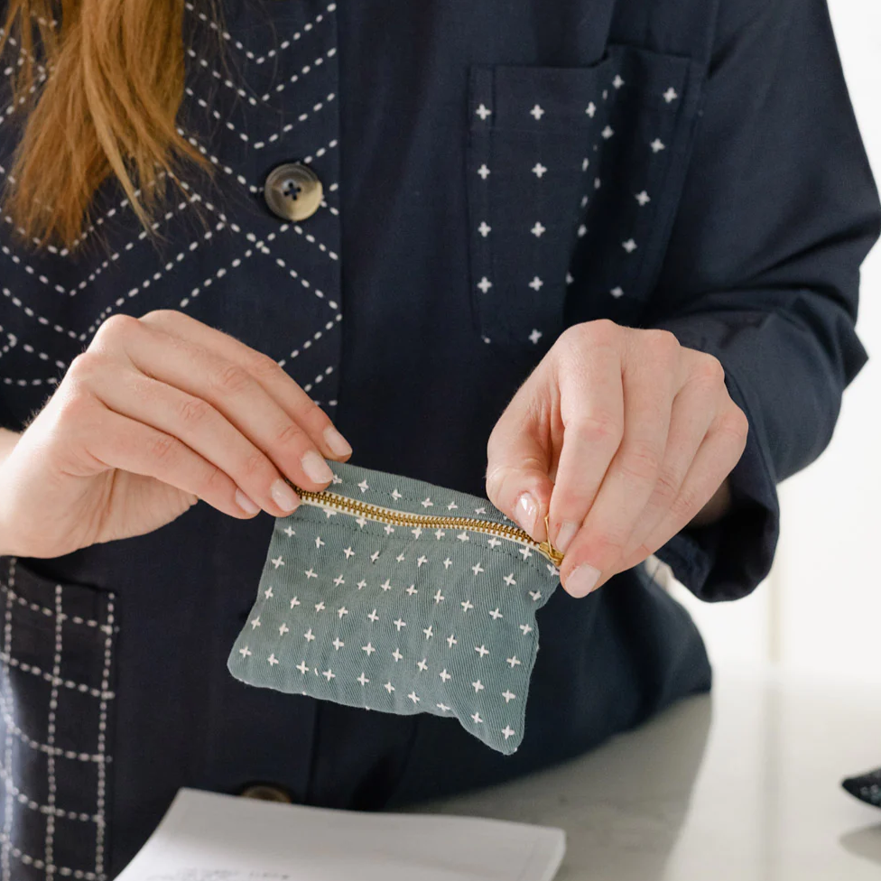 Coin Purse | Spruce Cross-Stitch