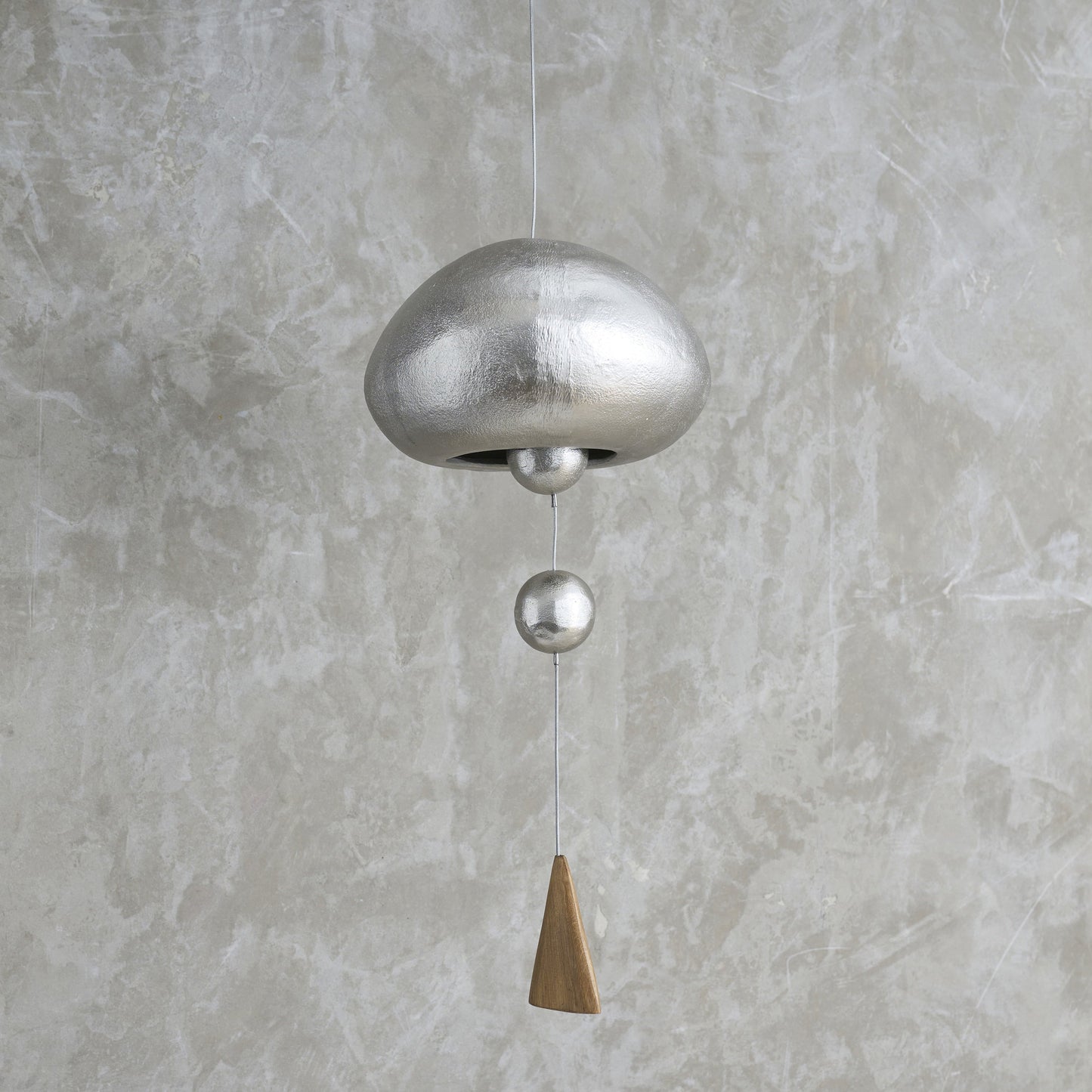 Nickel Hanging Bell Domed - Osadia Concept Store