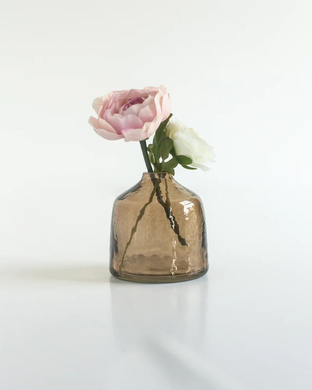 S/3 Hammered Bud Vases - Smoke