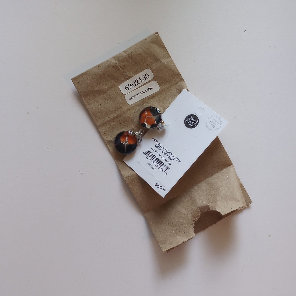 Antonella Flower Petal Drop Earrings