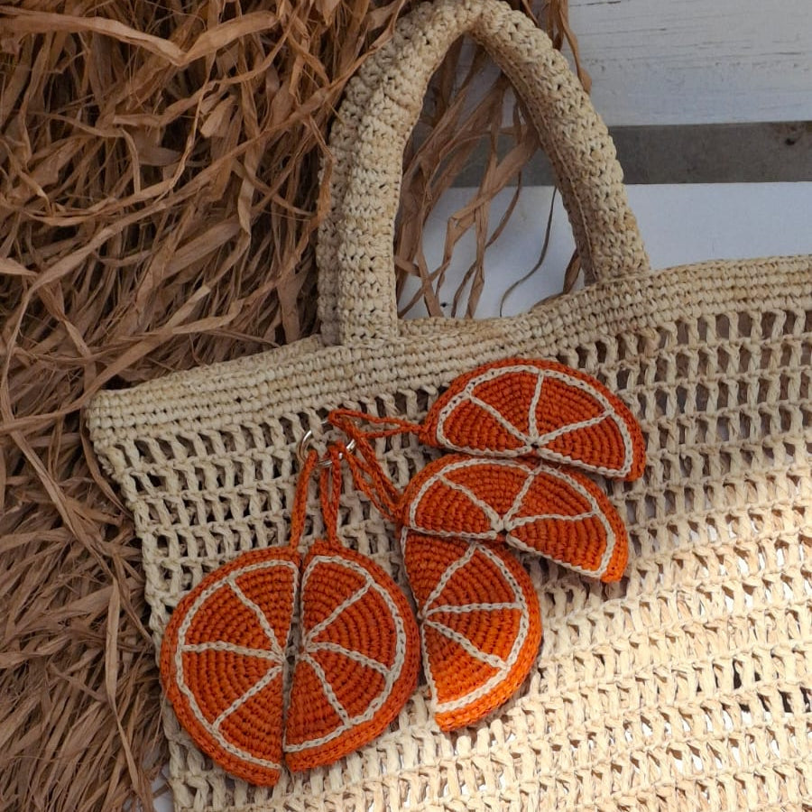 Accessories - Orange Slice Keyring