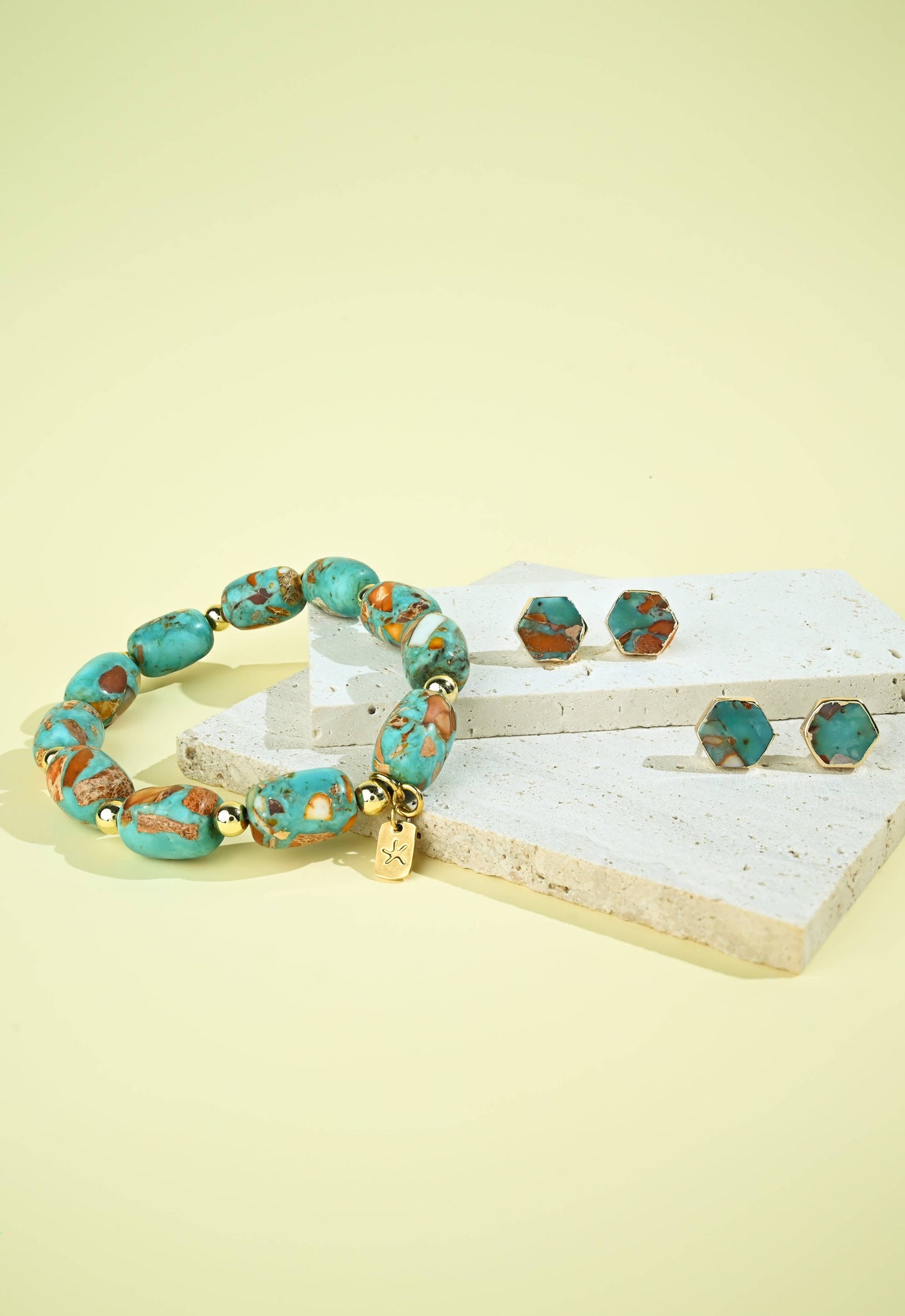 Desert Sky Studs in Copper