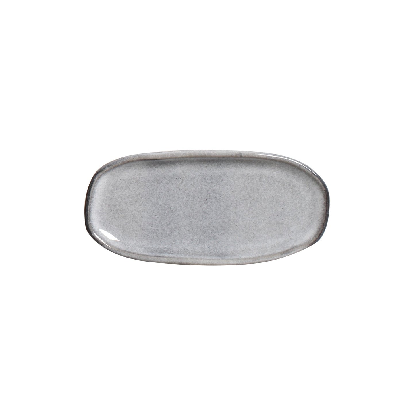Shallow Organic Oval Platter Mini Set of 4