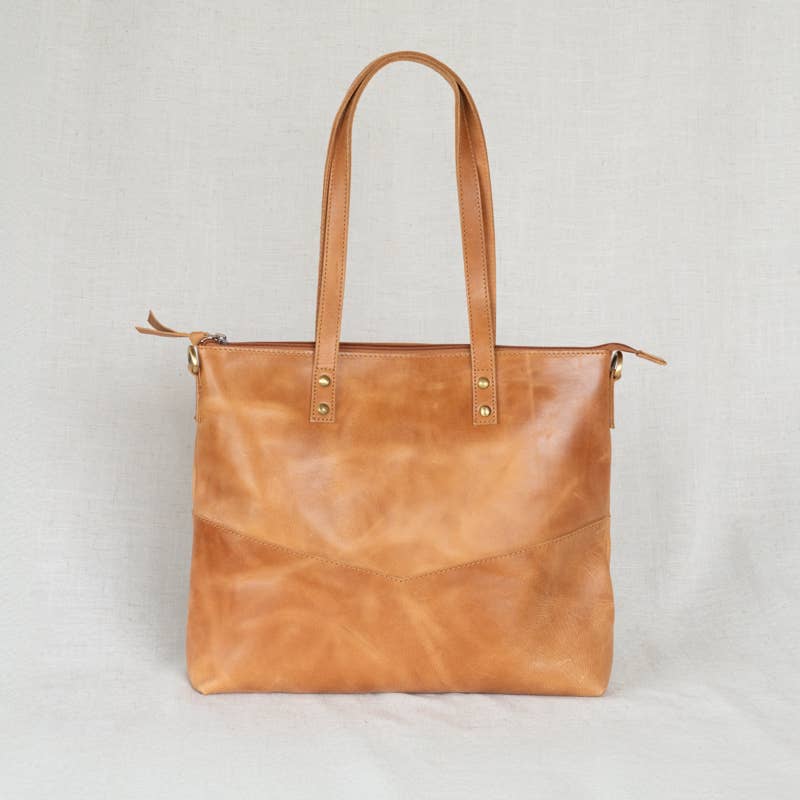Mid-Sized Zipper Tote