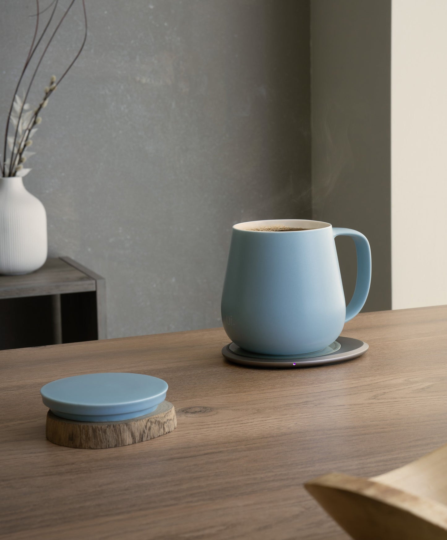 Ui+ Self-heating Mug Set - Moonmist Blue (SD)
