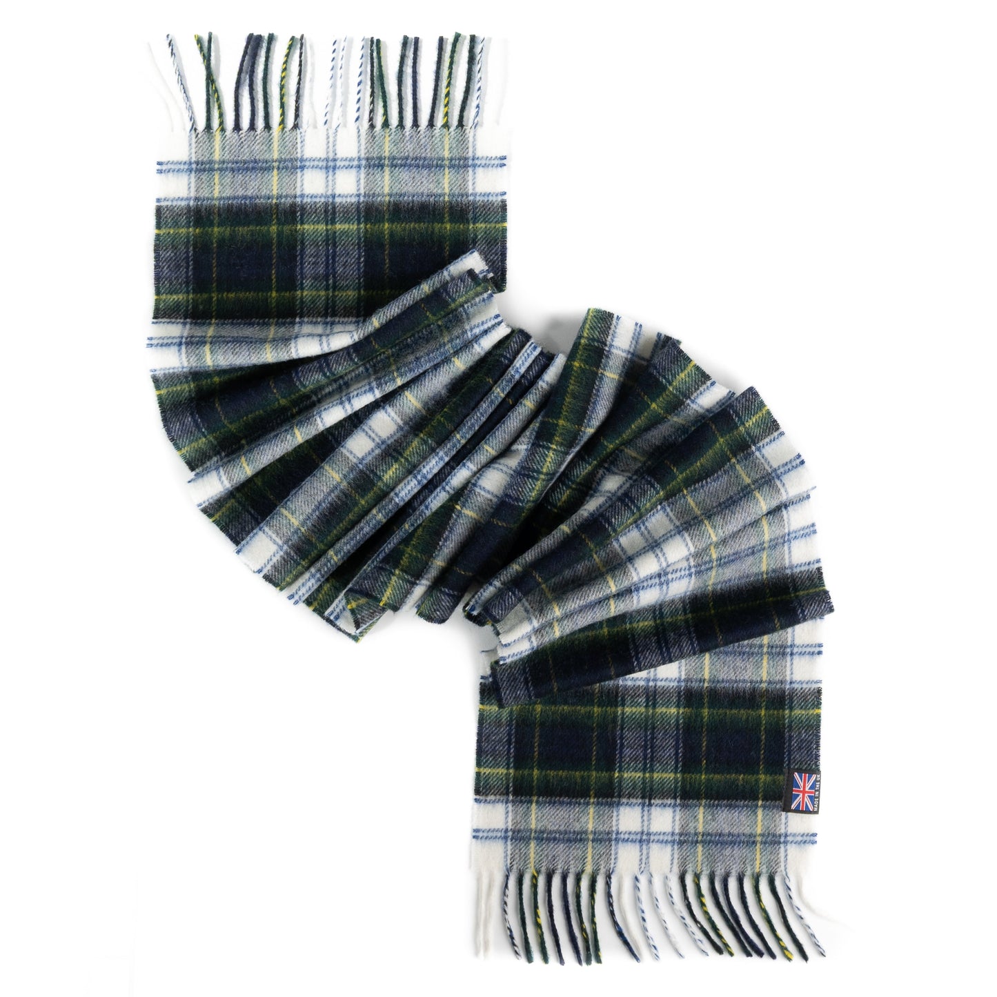 Prince of Scots Merino Lambswool Tartan Scarf (Dress Gordon) - Osadia Concept Store