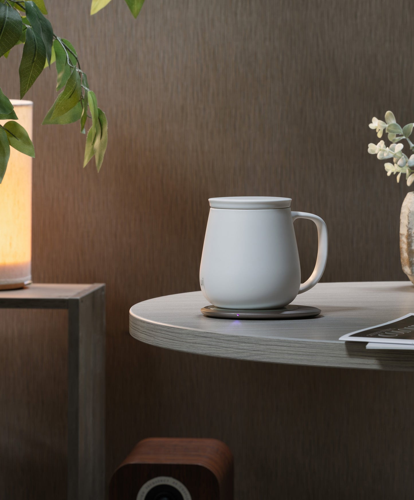 Ui+ Self-heating Mug Set - Jasmine White (SD)