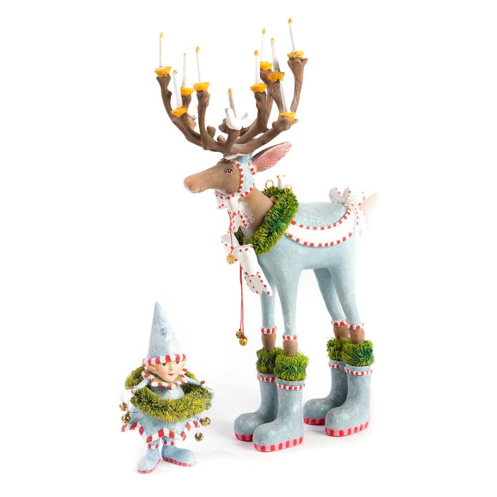 Dash Away Dasher's Elf Ornament by Patience Brewster RETIRED
