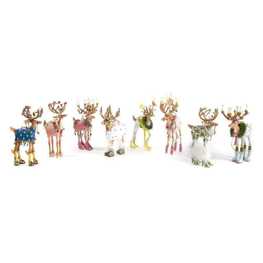 Dash Away Prancer Reindeer Ornament by Patience Brewster - LARGE
