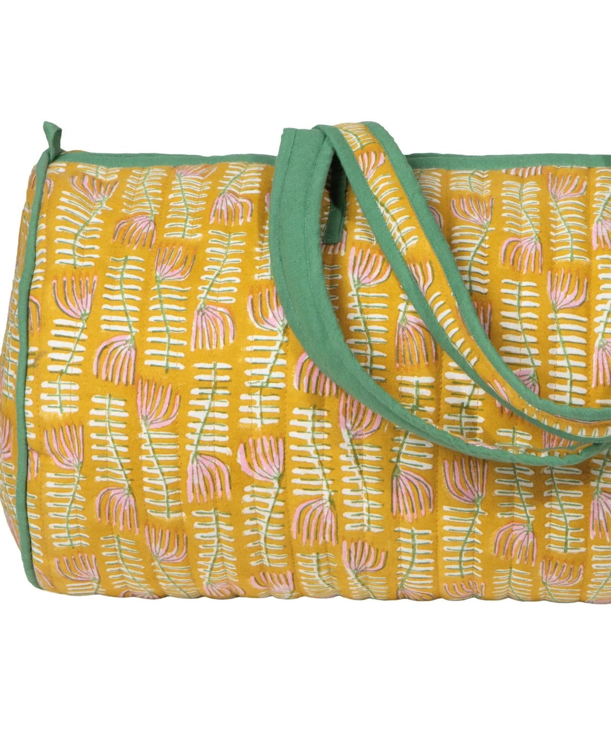 Venus Block Print Weekender Bag