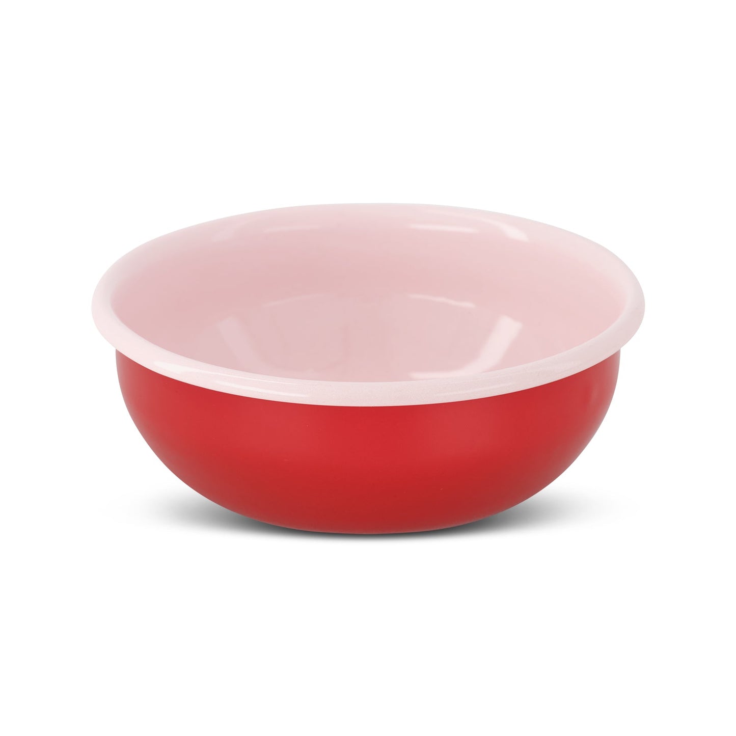 S/4 Enamel Cereal Bowl - Two Tone