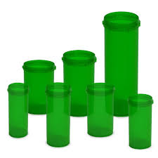 Vial With out Cap 20 Dram Green 235 Ct