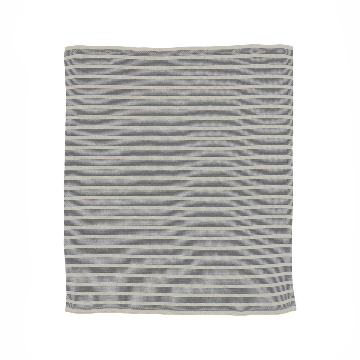 Poly Pinstripe - Indoor | Outdoor Sustainable Knit Minimalist Throw Blanket