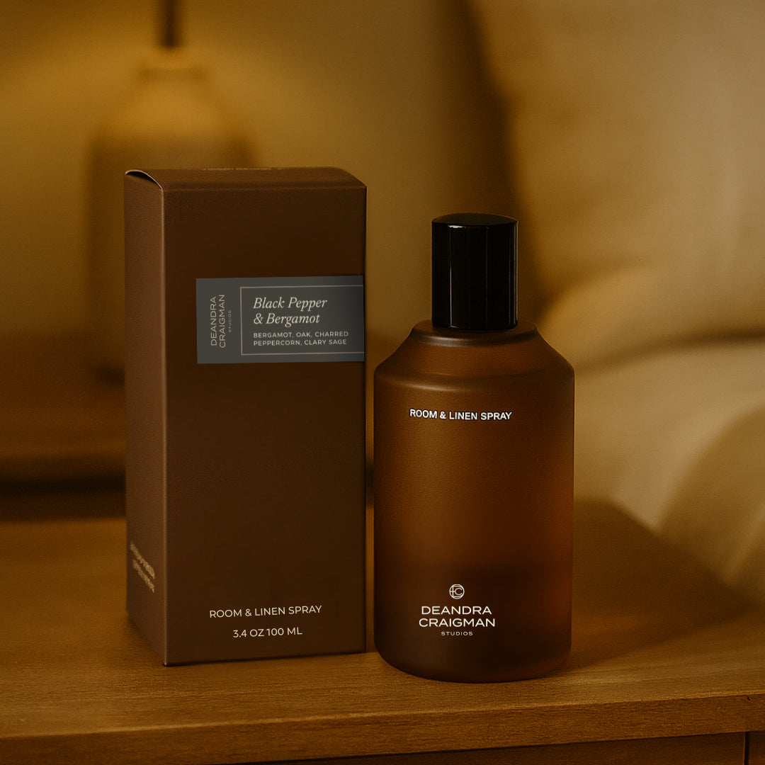 Black Pepper & Bergamot Room & Linen Spray