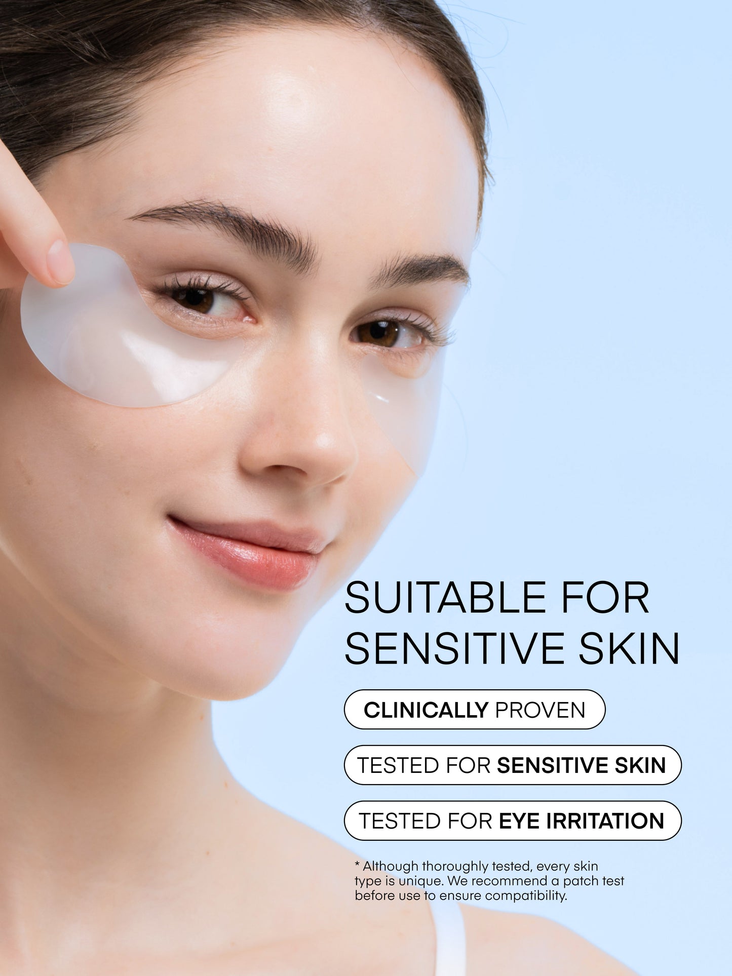 Terez & Honor Eye Patches Gift Set - 3-Pack (x 60 Pcs) Korean Hydrogel Eye Masks with Caffeine, Collagen & Vitamin C - For Puffy Eyes, Dark Circles, Fine Lines, Wrinkles & Bags, Travel Case Included