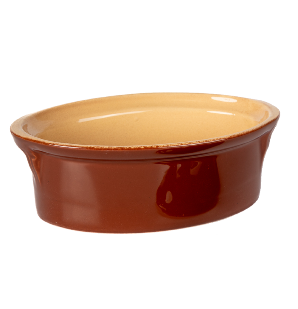 Vintage Oval Lidded Baking Dish