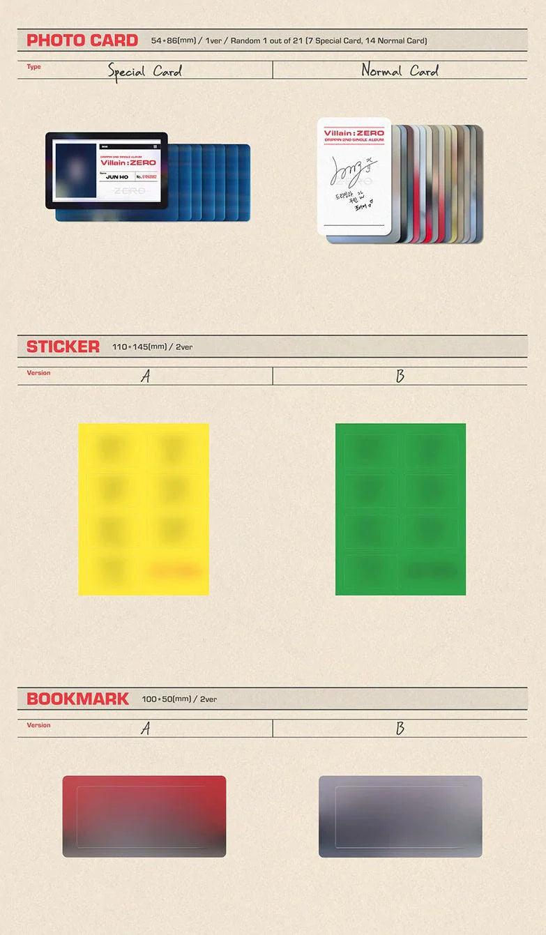 Drippin - 2nd Single Album Villain Zero