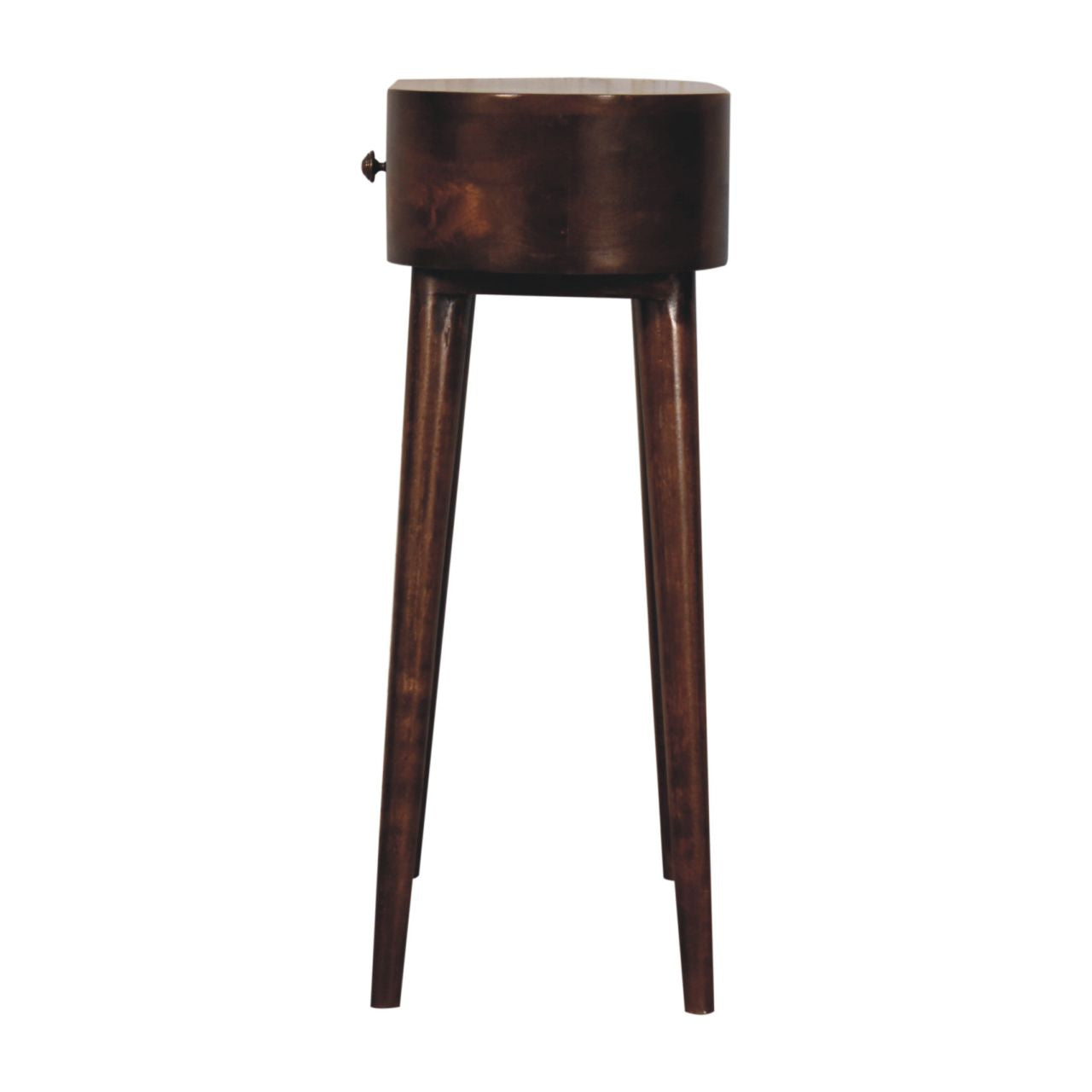 Solid Wood Mini Albion California Walnut Console