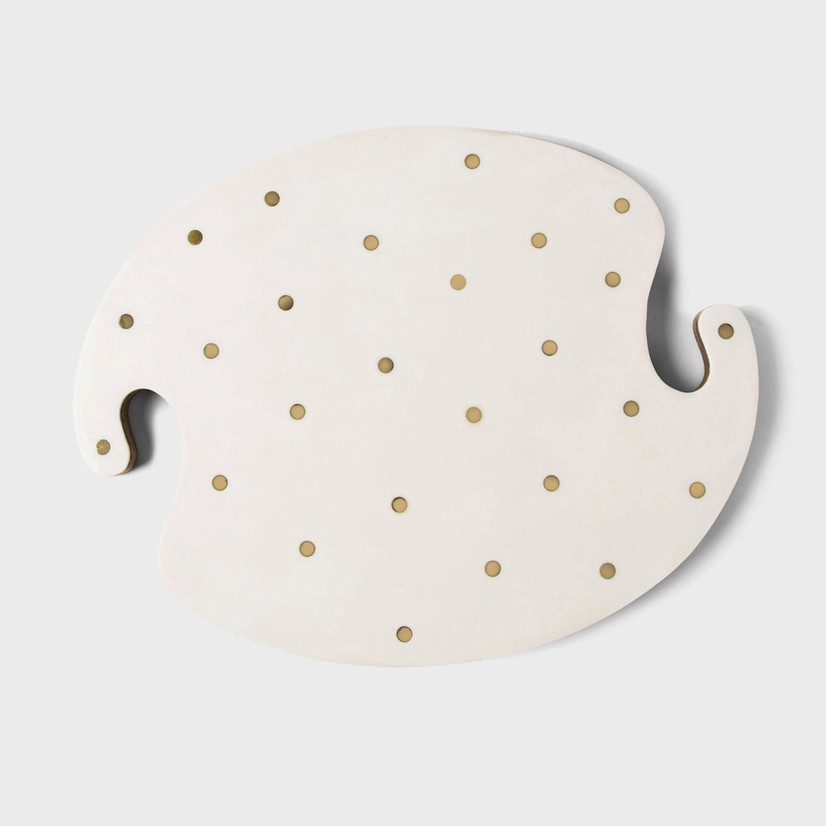 Sitara White Serving Board