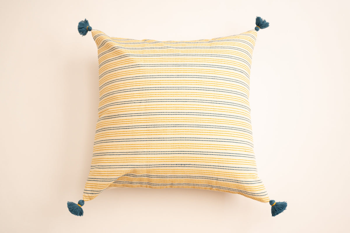 Ambar Handloom Pillow Cover 24"x24"