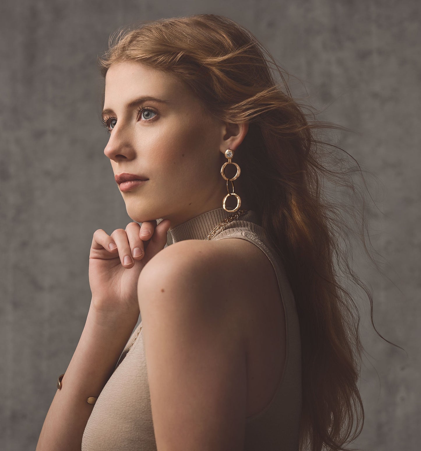 Capeo Bronze Earrings