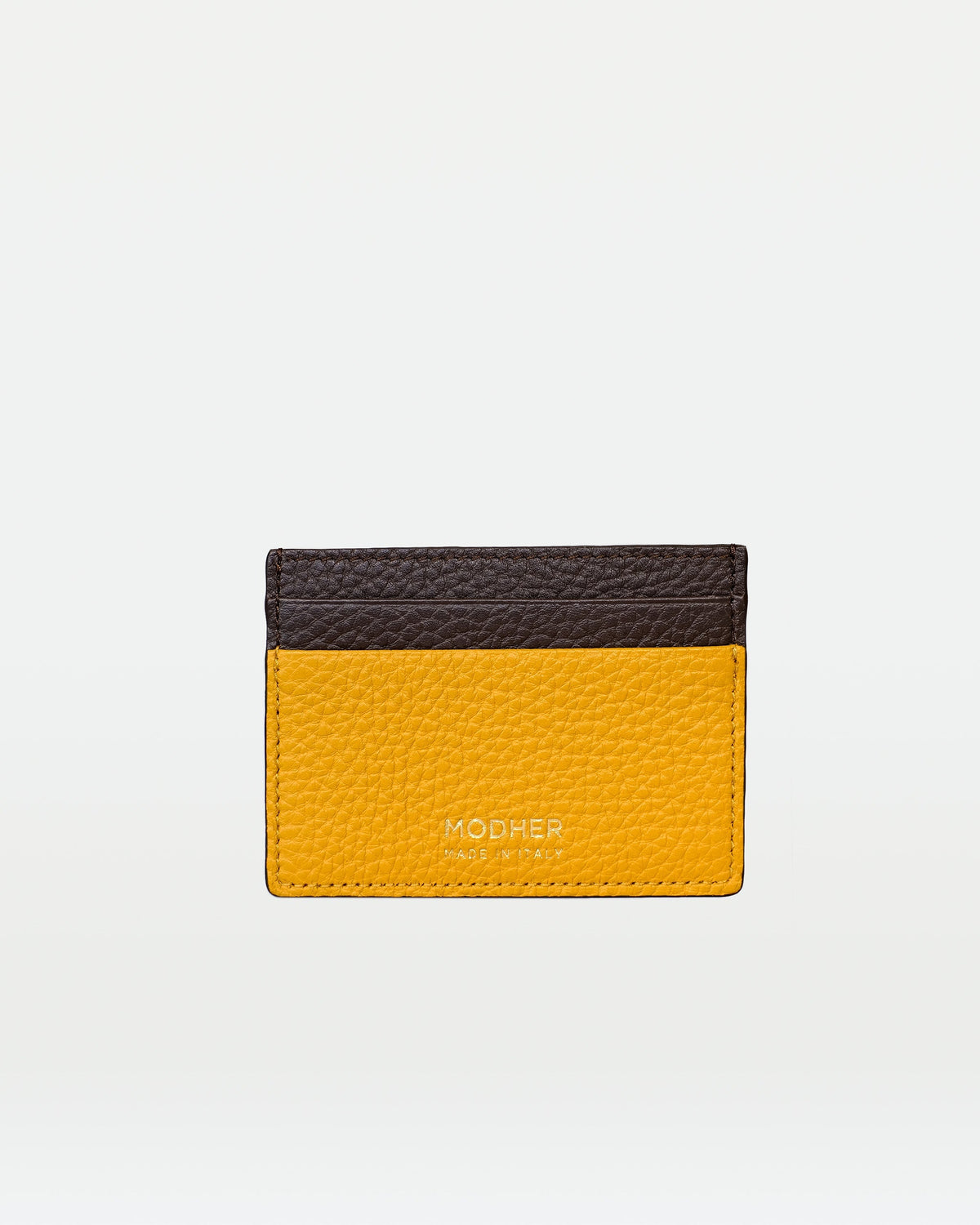 Credit Card Slip in grained leather - Osadia Concept Store