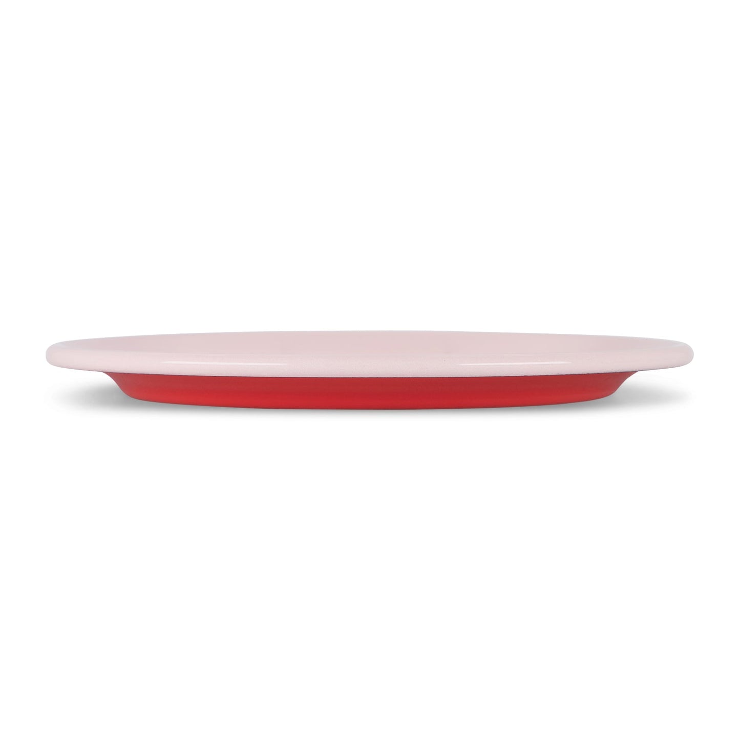 S/4 Enamel Dinner Plate - Two Tone