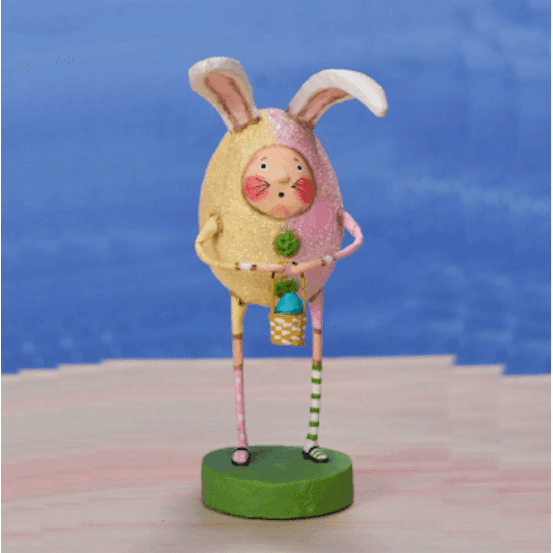 Eggbert Hopperton Easter Lori Mitchell Collectible Figurine SHIPS JANUARY